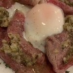 Wagyu Restaurant あか牛Lab. - 今日はなんと、サーロインのカルパッチョ