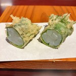 天ぷら 恵 - イカ