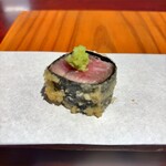 天ぷら 恵 - マグロ