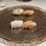 代官山 韻 - 甘エビ　白イカ