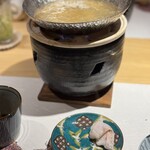 代官山 韻 - しゃぶしゃぶ　ノドグロ　ポン酢と炭塩