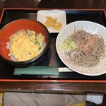 越前そば処 福乃家 - 重ね合せ（きのこあわせ）