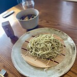 PAUSE - 十割蕎麦二品目　豚肉（地元山梨県のブランド豚の富士桜ポーク）つけ蕎麦