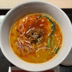 四日市温泉 おふろcafe 湯守座 - 胡麻香る担々麺