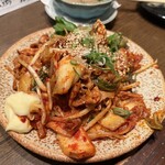 食やますぞう - 豚キム。王道。