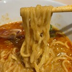四日市温泉 おふろcafe 湯守座 - 麺リフト