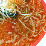 幸楽苑 - 真っ赤なスープ