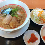 幸楽苑 - 背脂中華そば＋トッピング