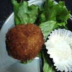 若松屋旅館 - 白海老のすり身揚げ