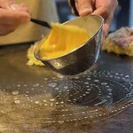 大正お好み屋 ままま - ※ 他の方の 「豚ぺい焼き」  包むんかい？包むんやろ？