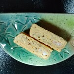 若松屋旅館 - 海老のミソをすり込んだだし巻き玉子