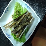 若松屋旅館 - マテ貝の自家製ジェノバソース