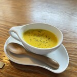 山翠庵 - カボチャのスープ