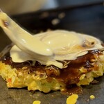 大正お好み屋 ままま - ※ 他の方の 「えび玉」 うまそぉーーーー！