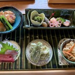 山翠庵 - おかずたち