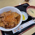 ロース・バラ盛合せ丼