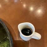カフェ アクイーユ - 2022年1月　めっ茶抹茶　黒蜜シロップ