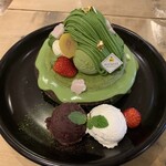 カフェ アクイーユ - 2022年1月　めっ茶抹茶