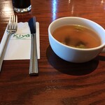 レストラン Kiya - セットのスープ