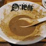 NIBOSHI MANIA - 誇張しすぎた濁り煮干シの底に残ったスープ