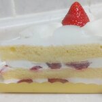 不二家 - 料理写真:プレミアムショートケーキ