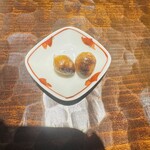 鮨 三心 - 焼きぎんなん