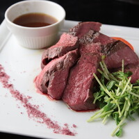 【肉料理ランチ】国産和牛イチボステーキ　自家製ステーキソース