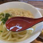 ひむか橘うどん - スープが激うま