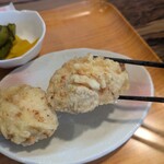 ひむか橘うどん - 衝撃のとり天