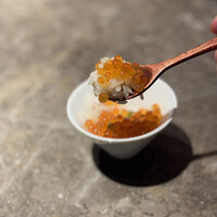 銀座 鉄板焼 向日葵 - ミニいくら丼