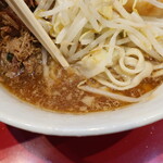 ラーメン二郎 - スープ