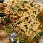 ラーメン二郎 - 赤酢投入～♪