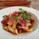 PASTAIO PULCINO - 料理写真:鴨もも肉のラグー