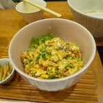 酒楽亭 空庵 - ほぐし鴨の玉子とじご飯