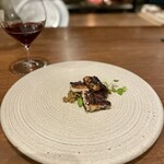 カエンネ - 岡谷のシルク鰻　薪焼き　ブルーベリーソース