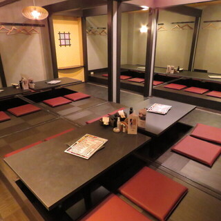 各種宴会に最適な最大40名様迄のお座敷個室をご用意。