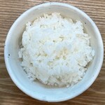 小麦そば 池 - 白飯（つや姫）