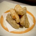奈良 - 海老芋の唐揚げ