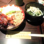 郷どり燦鶏 - テリヤキそぼろ丼