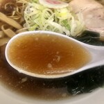 ラーメンガキ大将 - スープは可もなく不可もなく