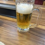 岩野屋 - 生中 一口飲んだあと