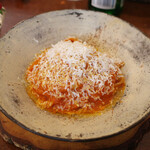 il tram - トマトソースの手打ちパスタ