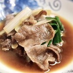 花いち - 牛肉と下仁田葱の鋤焼