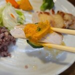 キッチン ブルー グローブ - いただきます