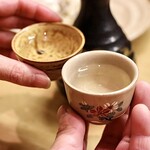 花いち - 熱燗で乾杯♪