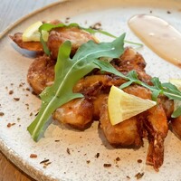 フライドガーリックシュリンプ