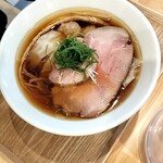 らーめん 心麦 - ワンタン正油らーめん