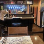 ビストロ アオキ - カウンター