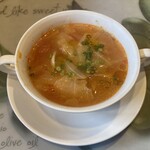 ビストロ アオキ - ミネストローネ