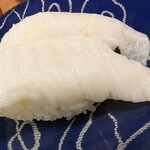 廻し鮨 新鮮や - かれいのえんがわ